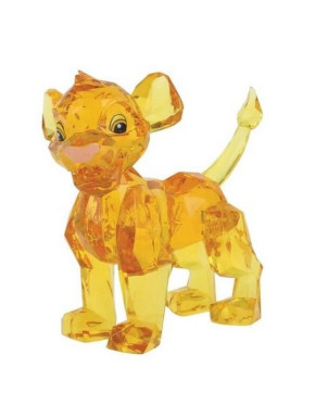 Figura de Simba de cristal El Rey León Enesco