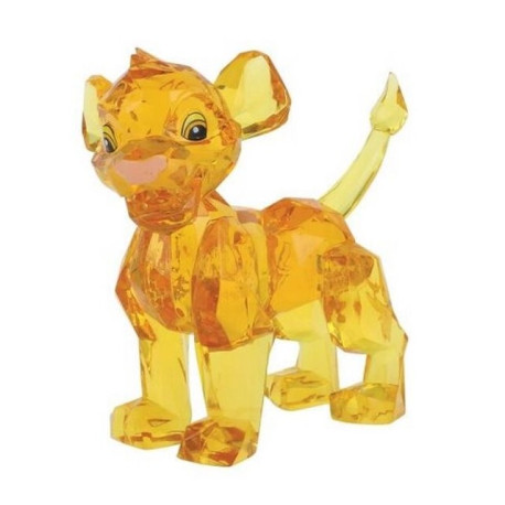 Figura de Simba de cristal El Rey León Enesco