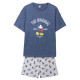 PIJAMA CORTO SINGLE JERSEY PUNTO MICKEY