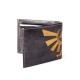 Wallet Zelda logo trifuerza golden