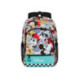 Mickey Mouse Squares Mochila Fight FAN 2.0, Azul