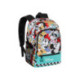 Mickey Mouse Squares Mochila Fight FAN 2.0, Azul