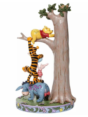 Figura Enesco Winnie,Tiger, Eeyore y Piglet