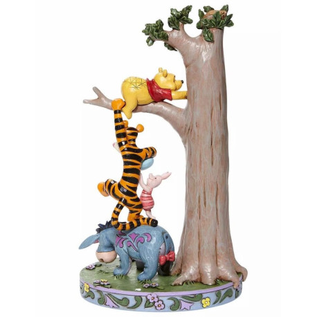 Figura Enesco Winnie,Tiger, Eeyore y Piglet