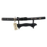 Mini Bainha Negra Katana com Gravura 45 cm
