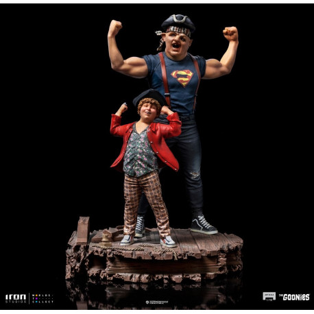 The Goonies Estatua Art Scale 1/10 Sloth and Chunk 23 cm
