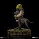 Shrek Estatua 1/10 Deluxe Art Scale Shrek, Donkey and The Gingerbread Man 26 cm