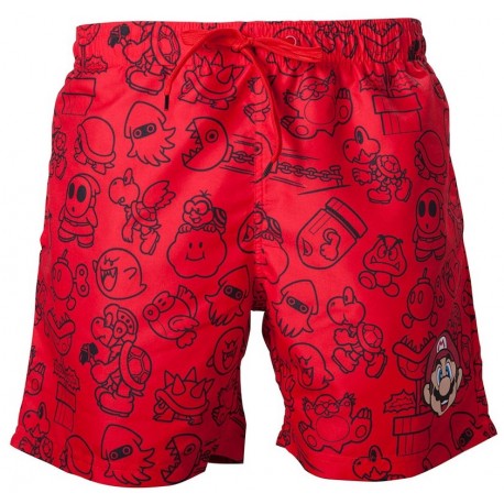 Costume adulto Super Mario rosso