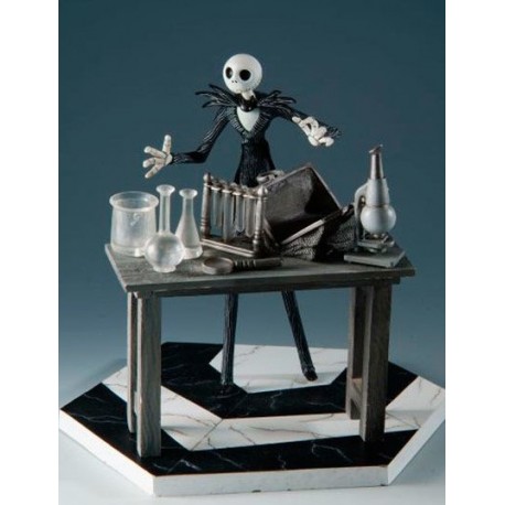 Nightmare before Christmas Jack Skellington in laboratorio