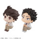 Haikyuu!! Estatuas PVC Look Up Toru Oikawa & Hajime Iwaizumi Set 11 cm