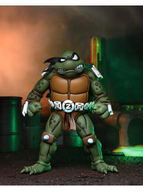 Figura coleccionable de Slash, Tortugas Ninja, NECA