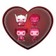 Marvel Valentines Pack de 4 Figuras Pocket POP! Vinyl 4 cm