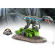 Velociraptor bleu Toyllectible Treasures Jurassic Park Figure