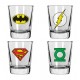 Shot glasses DC Comics