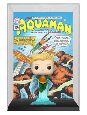 DC Comics POP! Comic Cover Vinyl Figura Aquaman 9 cm