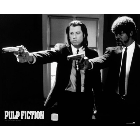 Poster Pulp Fiction Guns 40x50