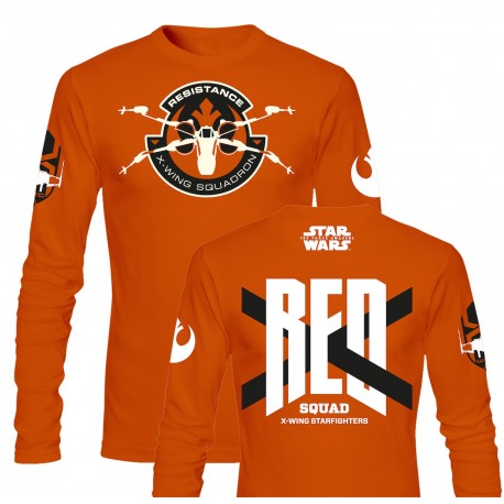 Star Wars Camiseta Res Squad chico manga larga