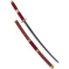 Katana con Filo Sandai Kitetsu de Zoro One Piece 102 cm