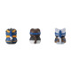 Naruto Shippuden Mega Cat Project Figuras Nyaruto! Once Upon A Time In Konoha Village Special Set 3 cm