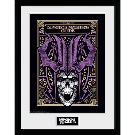 DUNGEONS & DRAGONS - Framed print "Master's Guide" (30x40) x2