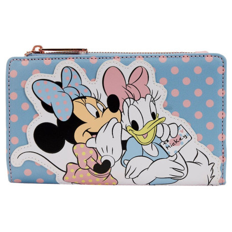 Cartera con cremallera Minnie Mouse Colores Pasteles