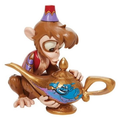 Figura Aladdin Enesco Abu y la Lampara 