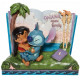 Figura decorativa Lilo & Stitch Libro Ohana