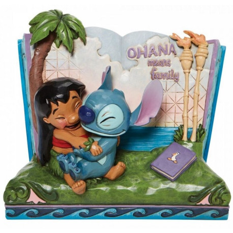 Figura decorativa Lilo & Stitch Libro Ohana