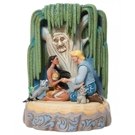 Figura decorativa Pocahontas Enamorada