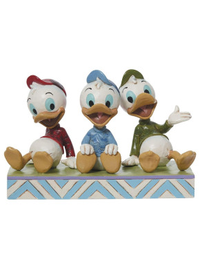 Figura decorativa Sobrinos Pato Donald(Hugo,Paco y Luis)