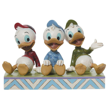 Figura decorativa Sobrinos Pato Donald(Hugo,Paco y Luis)