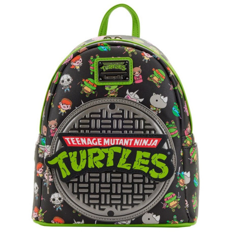 Tortugas Ninja by Loungefly Mochila Sewer Cap AOP