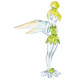 Figura Campanilla de cristal Enesco Disney