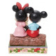 Figura decorativa Mickey & Minnie Frente a la Hogera