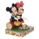 Figura decorativa Mickey & Minnie Frente a la Hogera