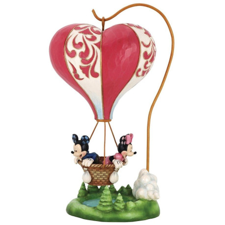 Figura decorativa Mickey & Minnie Globo Aerostático