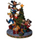 Figura decorativa Mickey y amigos adornando el árbol