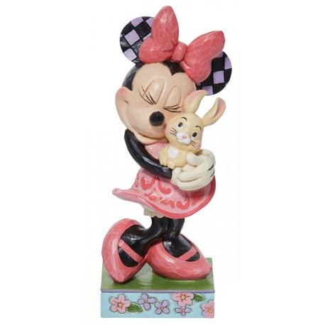 Figura Enesco Minnie Mouse Dulce Primavera
