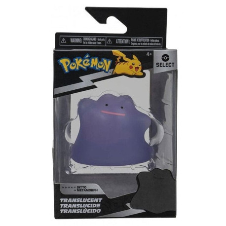 Pokémon Figura Select Ditto translúcido 7 cm