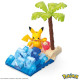PIKACHU'S BEACH SPLASH MEGA CONSTRUX 79 PCS POKEMON HDL76