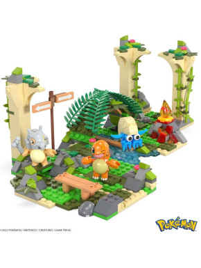 Pokémon Kit de Construcción Mega Construx Jungle Ruins