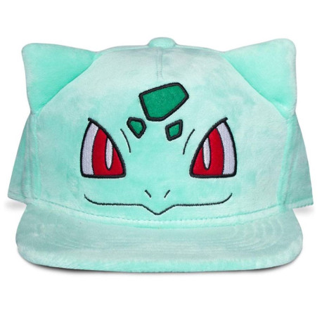 Pokémon Gorra Peluche Snapback Bulbasaur