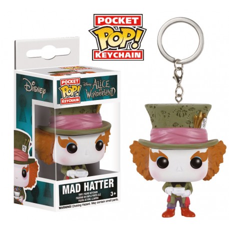 Sleutelhanger Mini Funko Pop Mad Hatter