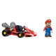Figura Mario con Kart Super Mario Movie