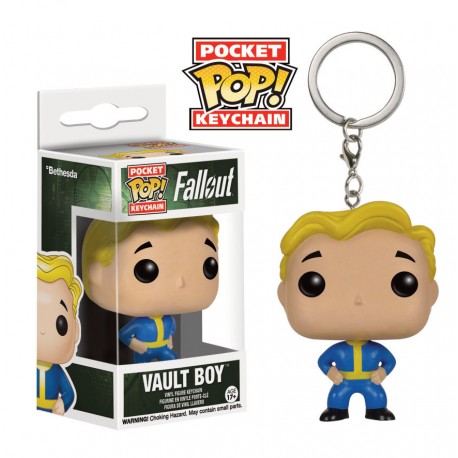 Llavero Mini Funko Vault Boy Fallout