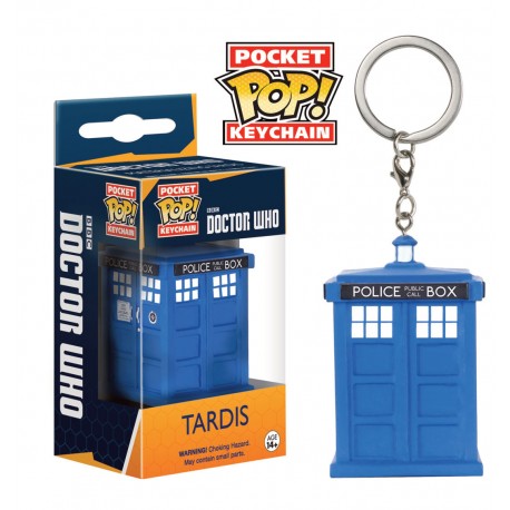 Keychain mini Funko Dr Who Tardis