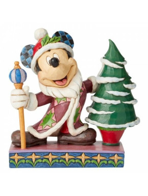Figura Mickey Mouse Santa Enesco