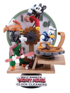 Nettoyeurs d'horloges Mickey Mouse D-Stage Figure