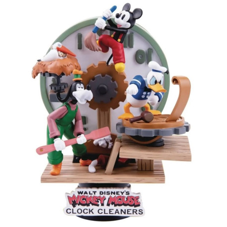 Nettoyeurs d'horloges Mickey Mouse D-Stage Figure