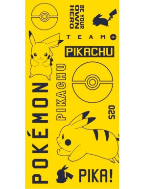 Toalla Pikachu Pokemon